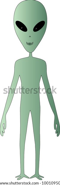 Roswell Alien Stock Vector (Royalty Free) 10010950 | Shutterstock