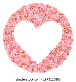Rosy gold sequin confetti scatter vector background. Rhythmic gymnastics dress sequins background. Round sparkling spangle elements party decoration. Theater costume paillettes.