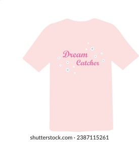 Rosy Radiance, Stylish Pink T Shirt Design