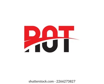 ROT Letter Initial Logo Design Vector Illustration