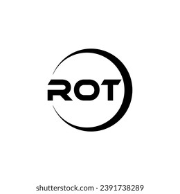 ROT Letter Logo Design, Inspiration for a Unique Identity. Modern Elegance and Creative Design. Watermark Your Success with the Striking this Logo.