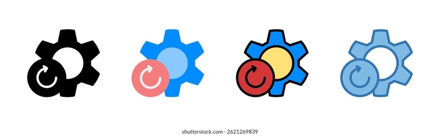 Rotare Icon Element For Design