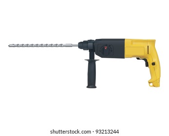 rotary hammer on a white background