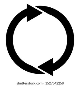 rotate arrow icon design vector template