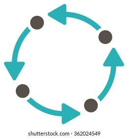 Rotate Flat Icon