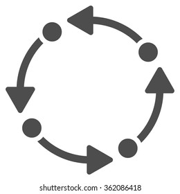 Rotate Flat Icon