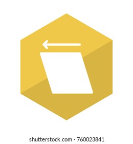 rotate glyph icon