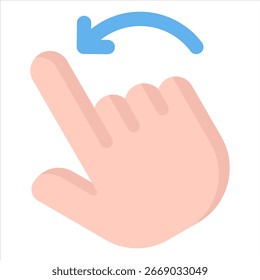 Rotate icon symbol. Vector illustration.