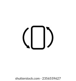 Rotate Icon Vector. Arrow Icon Vector.