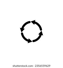 Rotar vector de iconos. Vector de iconos de flecha.