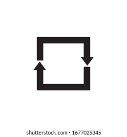 Rotate Icon Vector Design Illustration
