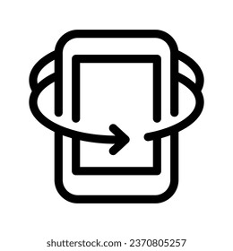 Rotate Icon Vector Symbol Design Illustration
