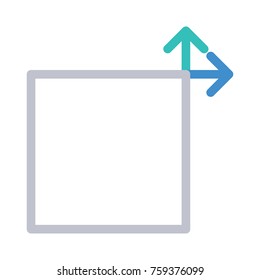 rotate line icon