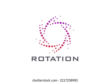 ROTATE MODERN LOGO DESIGN VECTORS