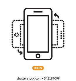 Rotate Phone Vector Icon