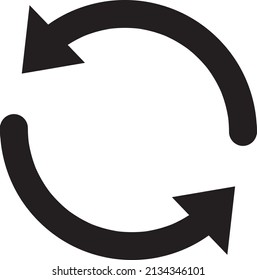 Rotate repeat icon vector illustration.eps
