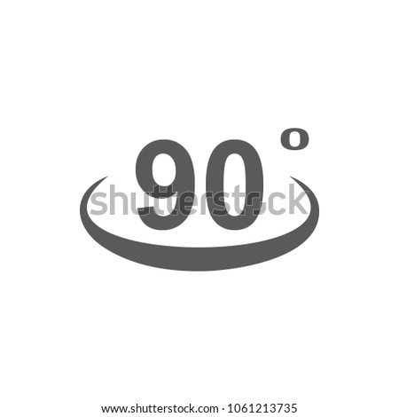 rotate, turn 90 icon