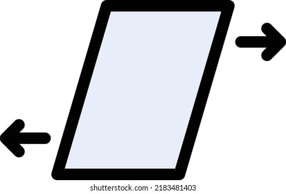 Rotate Vector illustration on a transparent background.Premium quality symmbols.Stroke vector icon for concept and graphic design. 