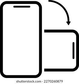 Rotate Your Phone to Landscape  Icon