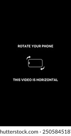  Rotate your smartphone orientation. Rotate your phone for better experience. This video is horizontal