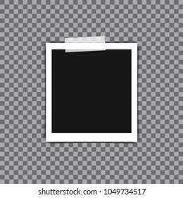 Rotated photo frame concept, single isolated object on transparent background. Vector detailed illustration edge for images and pictures. Rotated photo frame concept, single isolated object on transparent background. Vector detailed illustration edge for images and pictures.