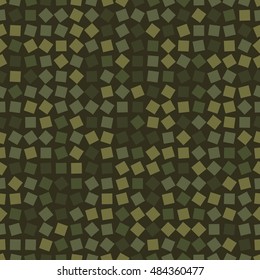 Rotated squares seamless colorful patterns. Abstract background.