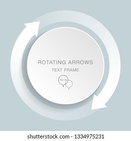 Rotating Arrows, Symbol Graphics,Whirlpool image,