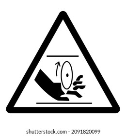 Rotating Blade Symbol Sign, Vector Illustration, Isolate On White Background Label .EPS10