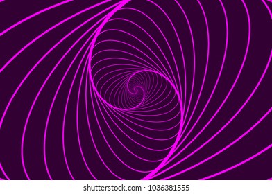  Rotating concentric ellipse, Ellipse optical illusion pattern - violet, Geometric abstract background