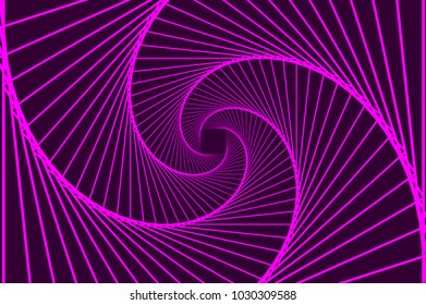  Rotating concentric squares - violet, Square optical illusion pattern - purple, Geometric abstract background