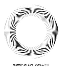 Rotating Lines in Spiral Form for comic books . fireworks Explosion background . Vector Illustration . Starburst round Logo . Spiral Design element . Abstract Geometric star rays . Sunburst .