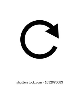 Rotating Refresh Arrow Icon And Redo Symbol