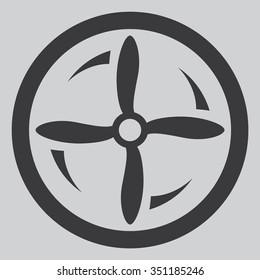 Rotating Screw vector icon