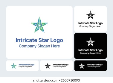 Rotating Sharp-Edged Gear Logo - Minimal Logo Design