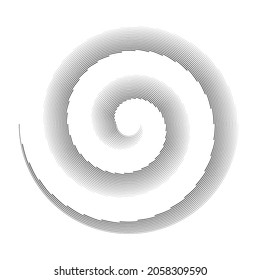 Rotating speed Lines in Spiral Form for comic books . fireworks Explosion background . Vector Illustration . Starburst round Logo . Spiral Design element . Abstract Geometric star rays . Sunburst .