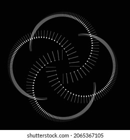 Rotating speed Lines in Spiral Form for comic books . fireworks Explosion background . Vector Illustration . Starburst round Logo . Spiral Design element . Abstract Geometric star rays . Sunburst .