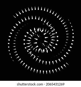 Rotating speed Lines in Spiral Form for comic books . fireworks Explosion background . Vector Illustration . Starburst round Logo . Spiral Design element . Abstract Geometric star rays . Sunburst .