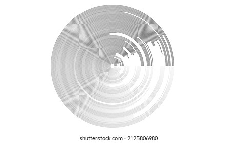Rotating speed Lines in Spiral Form for comic books . fireworks Explosion background . Vector Illustration . Starburst round Logo . Spiral Design element . Abstract Geometric star rays . Sunburst .