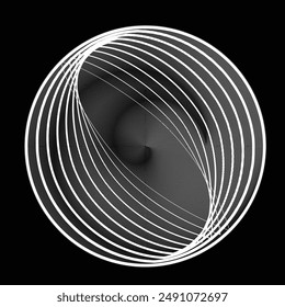 Rotating speed Lines in Spiral Form for comic books . fireworks Explosion background . Vector Illustration . Starburst round Logo . Spiral Design element . Abstract Geometric star rays . Sunburst .