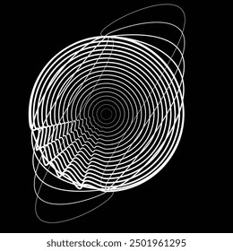 Rotating speed Lines in Spiral Form for comic books . fireworks Explosion background . Vector Illustration . Starburst round Logo . Spiral Design element . Abstract Geometric star rays . Sunburst .