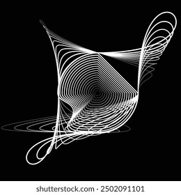Rotating speed Lines in Spiral Form for comic books . fireworks Explosion background . Vector Illustration . Starburst round Logo . Spiral Design element . Abstract Geometric star rays . Sunburst .