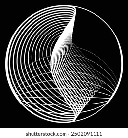 Líneas de velocidad giratorias en forma de espiral para cómics . fuegos artificiales Fondo de explosión . Ilustración vectorial. Logotipo de Starburst round . Elemento de diseño espiral . Rayos de estrella geométricos Abstractas . Sunburst.