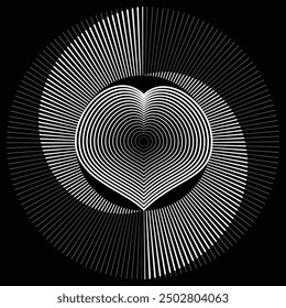 Rotating speed Lines in Spiral Form for comic books . fireworks Explosion background . Vector Illustration . Starburst round Logo . Spiral Design element . Abstract Geometric star rays . Sunburst .