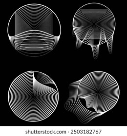 Líneas de velocidad giratorias en forma de espiral para cómics . fuegos artificiales Fondo de explosión . Ilustración vectorial. Logotipo de Starburst round . Elemento de diseño espiral . Rayos de estrella geométricos Abstractas . Sunburst.