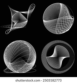 Líneas de velocidad giratorias en forma de espiral para cómics . fuegos artificiales Fondo de explosión . Ilustración vectorial. Logotipo de Starburst round . Elemento de diseño espiral . Rayos de estrella geométricos Abstractas . Sunburst.