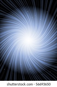 Rotating and spreading blue space force