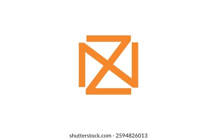 a rotating Z themed graphic image, on a white background. vector graphic base.