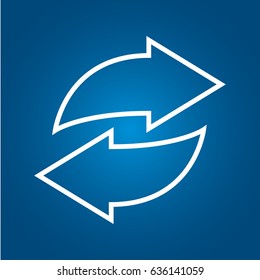 Rotation arrows Icon