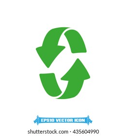 Rotation arrows icon vector illustration eps10.
