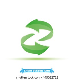 Rotation arrows icon vector illustration eps10.
